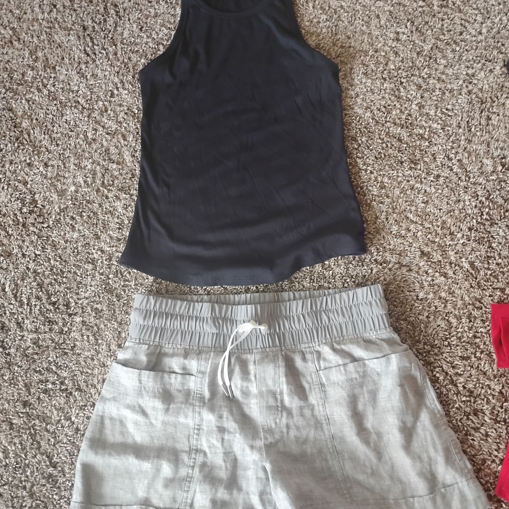 Athleta Gray Athletic Shorts